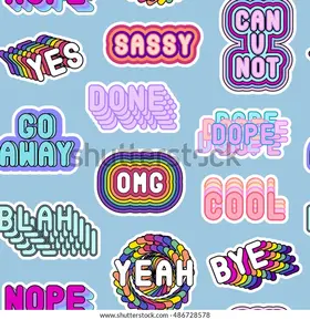 seamless-pattern-sassy-colorful-phrases-600w-486728578.webp