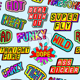 seamless-pattern-with-slang-words-and-phrases-dope-straight-fire-funky-deal-with-it-crazy-